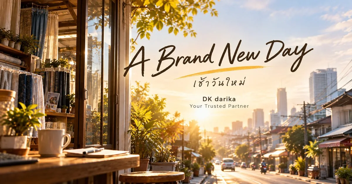A Brand New Day · เช้าวันใหม่ — DK darika